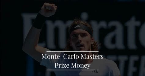 rolex masters prize money